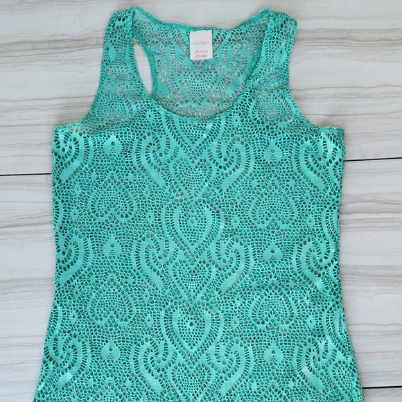 Xhilaration Other - Xhilaration Girls Aqua Swim Cover Up